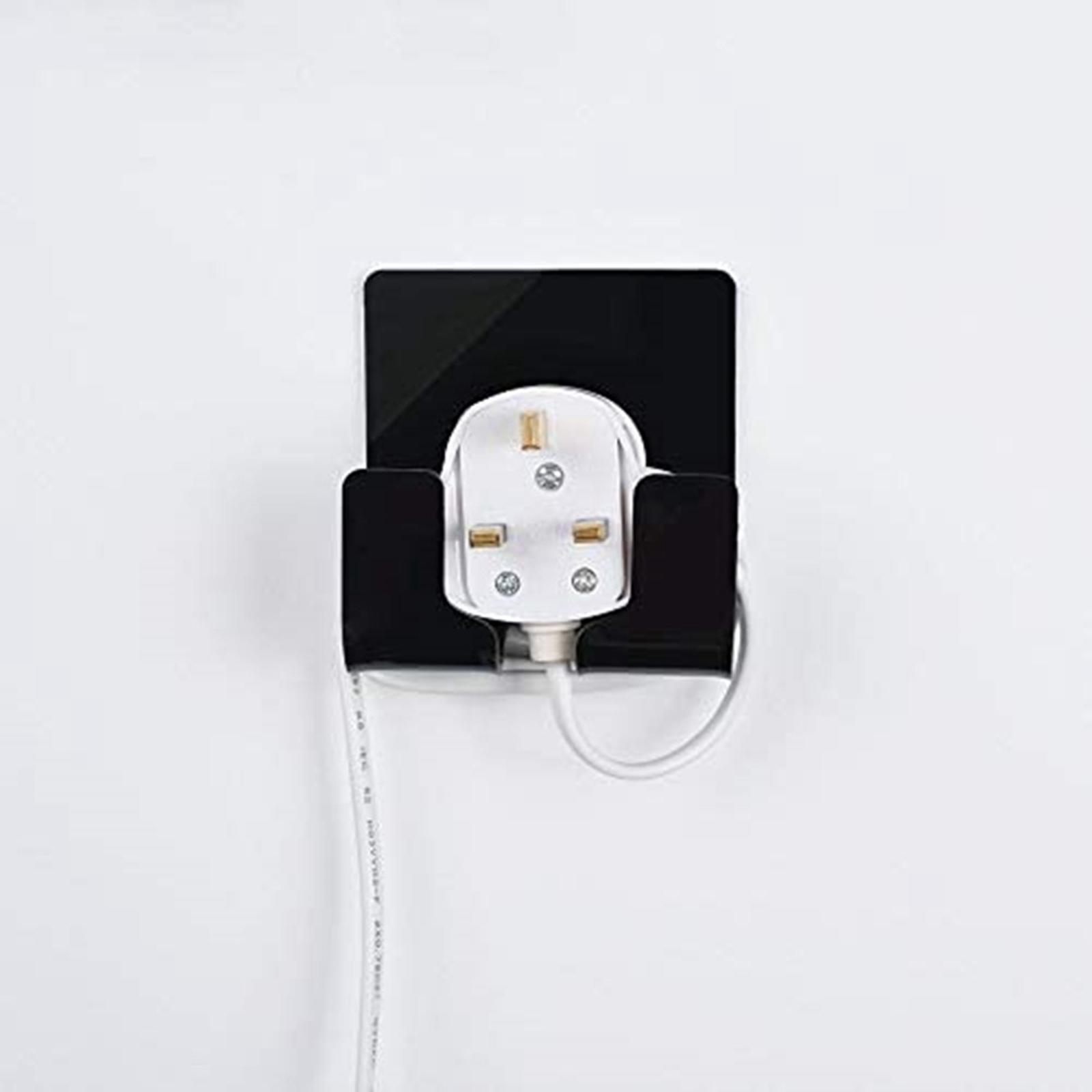 Durable Acrylic Phone Wall Charger Holder Remote Control Stand Bracket