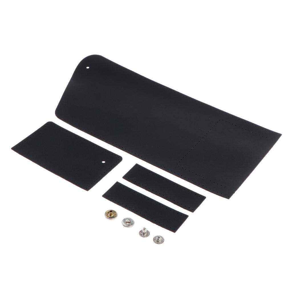 DIY Leather Set Bag Making Material Black