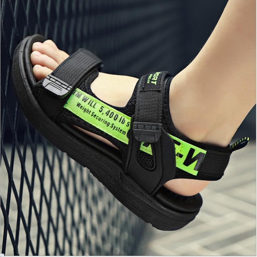 Sandal thơm bé trai size 28 - 39 đi học siêu nhẹ phong cách thể thao QN97