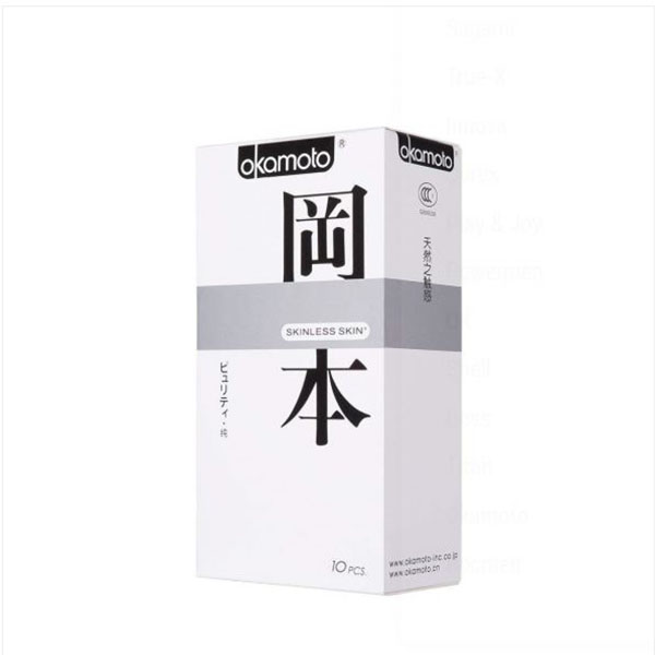 Bội Đôi Gel Bôi Trơn Tăng Độ Ẩm Okamoto Lubcicant Fun Collagen Và Bao Cao Su Siêu Mỏng, Tăng Cảm Giác Thật Okamoto Skinless Skin Purity