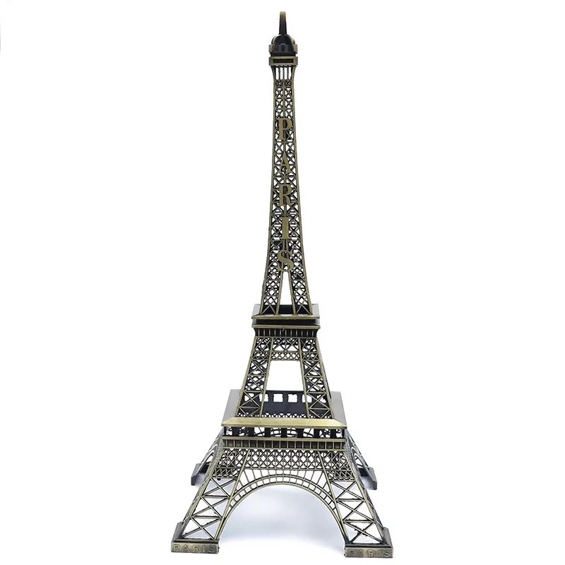 Mô hình Tháp Eiffel bằng Thép Không Gỉ cao 22 Cm