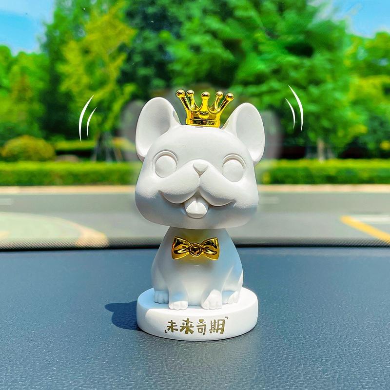 Đồ Trang Trí Xe Hơi Hình Chú Chó Dễ Thương Sáng Tạo
