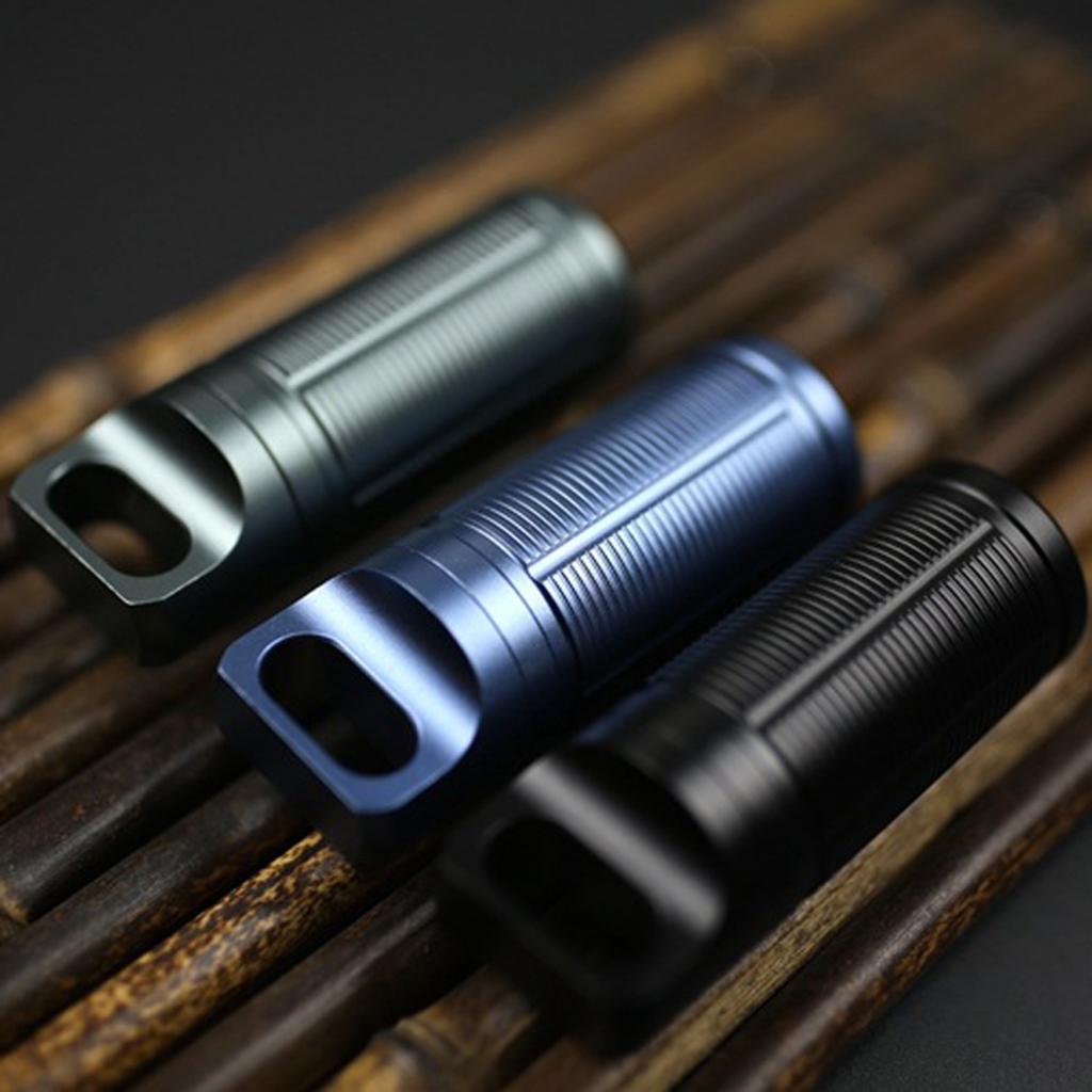 3 Pieces Waterproof Pill Box Cases Bottle Holder for Outdoor Travel Camping Emergency Pills Organizer