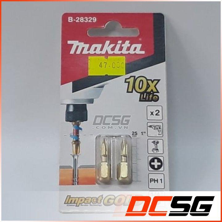 Mũi bắt vít PH1x25mm Makita B-28329
