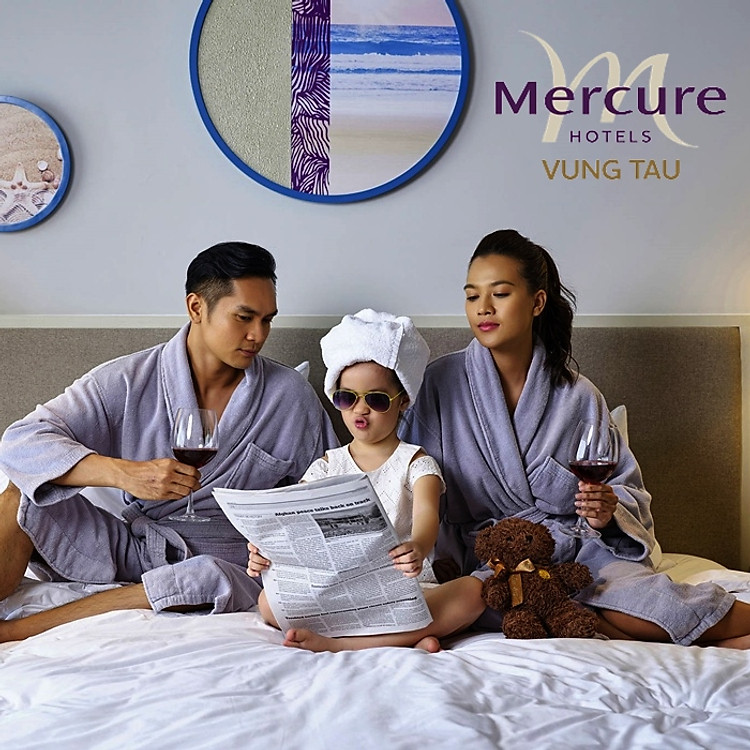Mercure Hotel 4* Vũng Tàu - Buffet Sáng, Hồ Bơi, Bãi Biển Riêng Bãi Trước, Khu Đồi Và Biển Siêu Đẹp