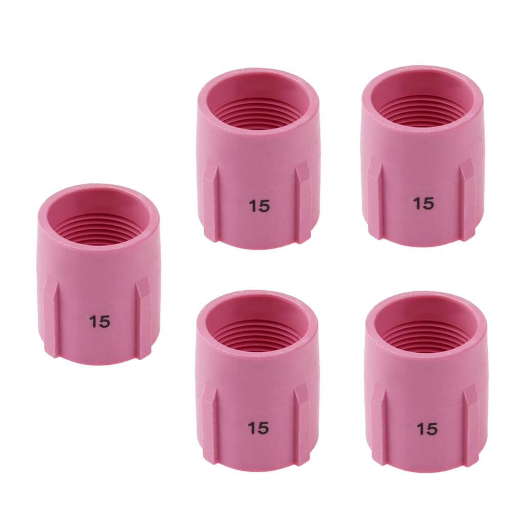 5 Chiếc Nhôm Cốc Sứ Vòi Phun 53N89 #15 Cho Pta DB SR WP17 18 26 Tig