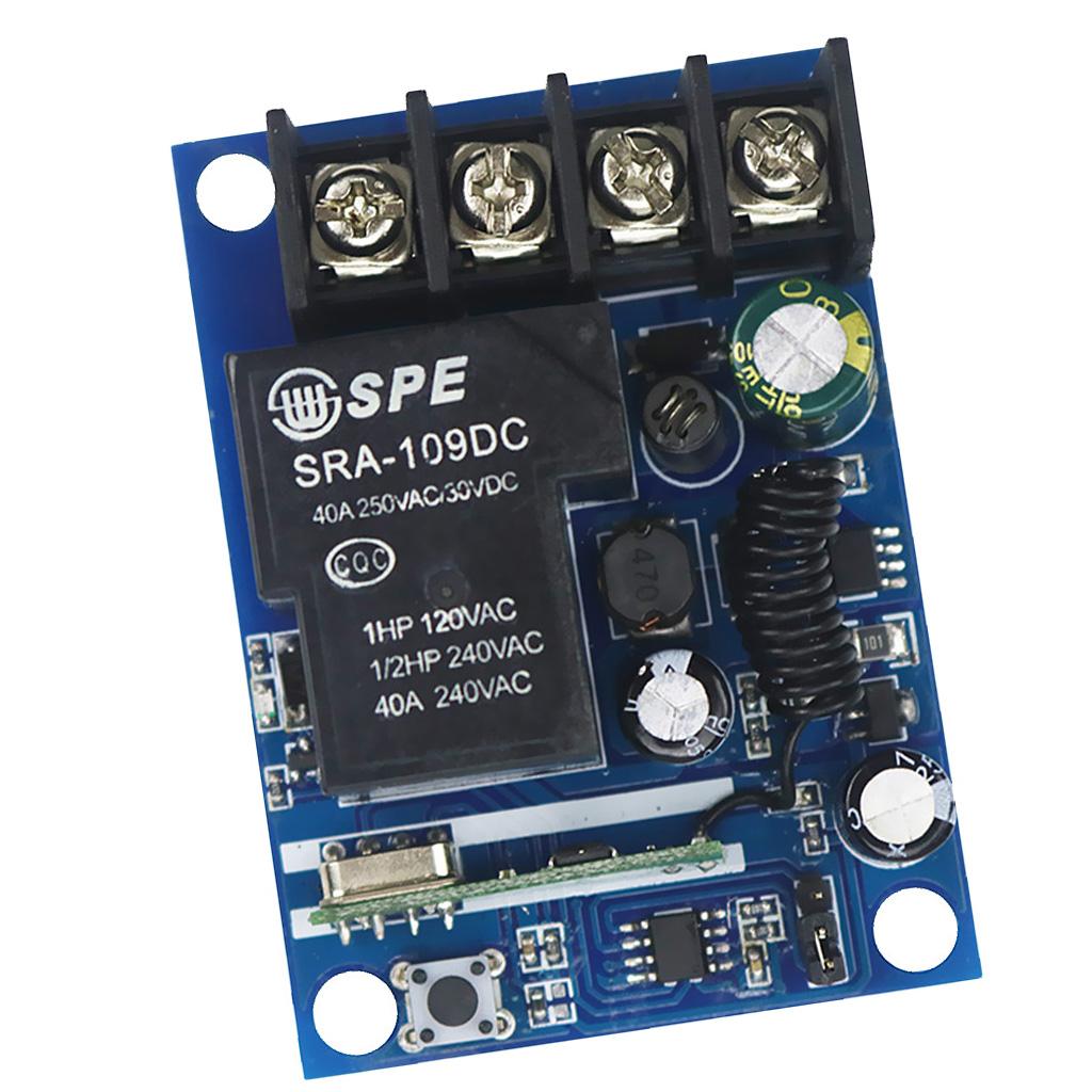 12V-48V 1 Channel Learning Code Wireless Remote Control Switch Module