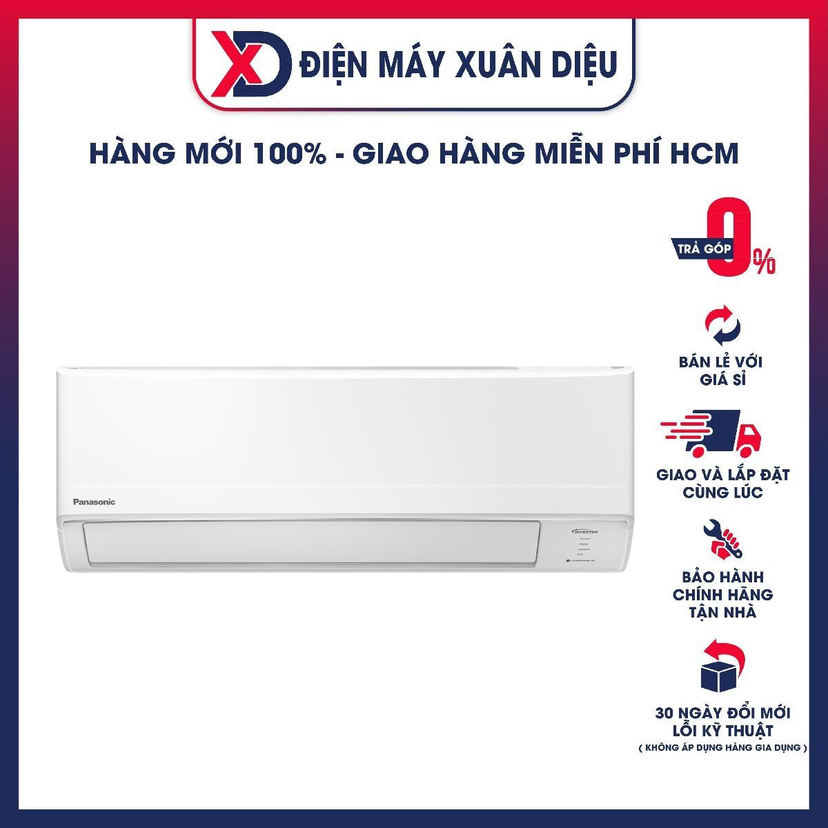 CU/CS-PU12ZKH-8M - Máy lạnh Panasonic inverter 1.5HP PU12ZKH-8M - Hàng chính hãng (chỉ giao HCM)