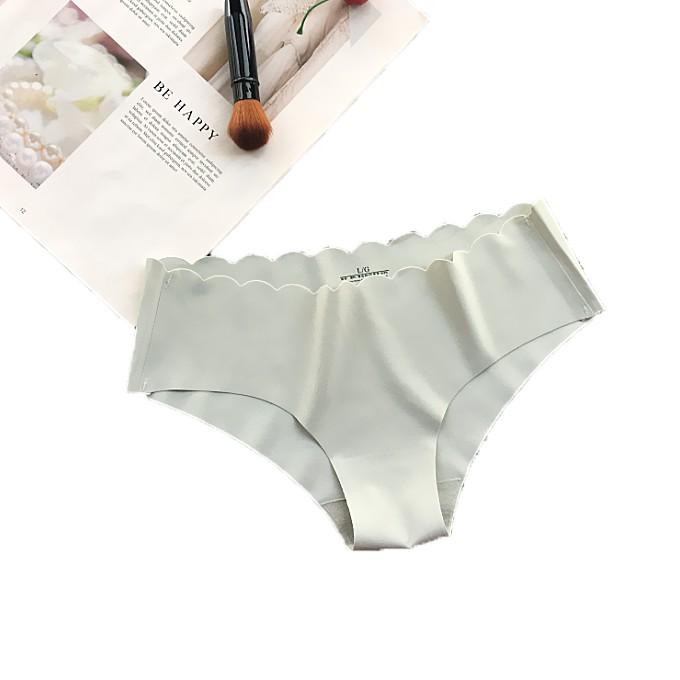 Loại 1- Quần lót đúc su viền sóng không đường may cực đẹp 1033- com bo 5 quần