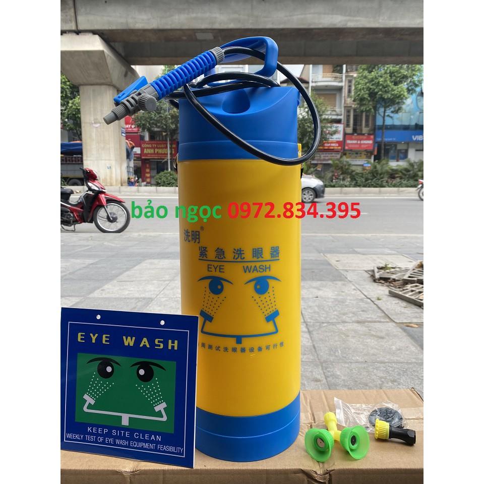 BÌNH RỬA MẮT KHẨN CẤP DI ĐỘNG 12L-THIẾT BỊ RỬA MẮT KHẨN CẤP 12 LÍT
