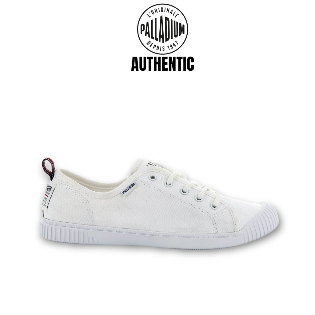 Giày lười nữ Palladium Easy lace cổ thấp nữ 96661-116-M