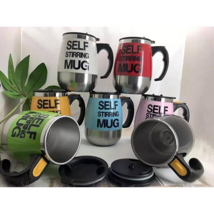 Cốc Tự Khuấy, Cốc Pha Đồ Uống Tự Động Giữ Nhiệt Đa Năng - Pha Cafe ,Trà, Ngủ Cốc Dễ Dàng - FreeShip toàn quốc