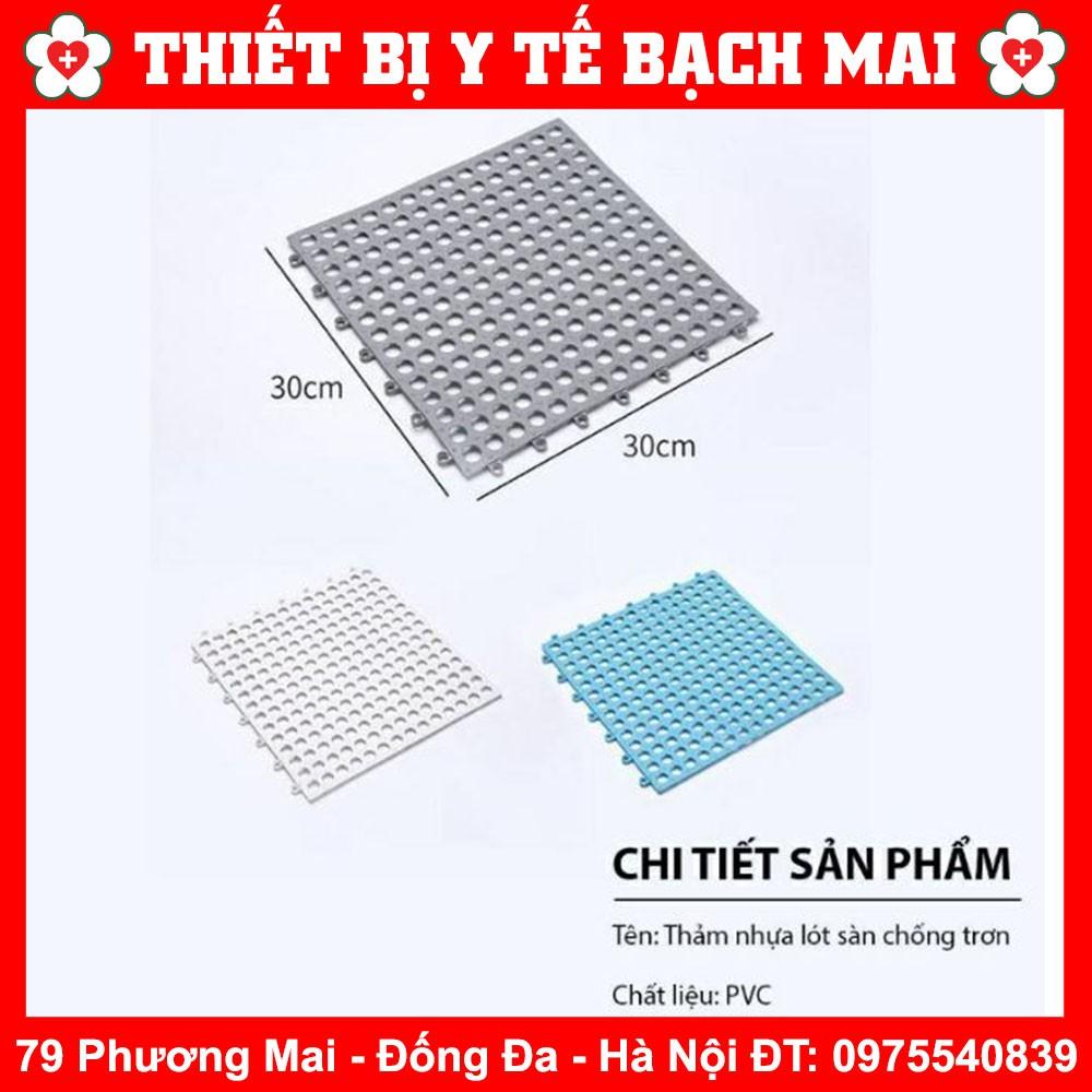 Tấm Thảm Nhựa Lót Sàn Lỗ Kháng Khuẩn Chống Trơn, Trượt, KT30*30cm Sạch Sẽ, Thoáng Mát, Êm Chân, An Toàn