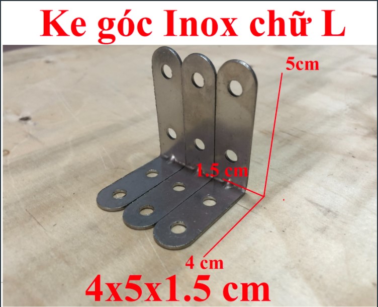 Ke góc Inox chữ L bản rộng 1.5 cm ( Đủ cỡ