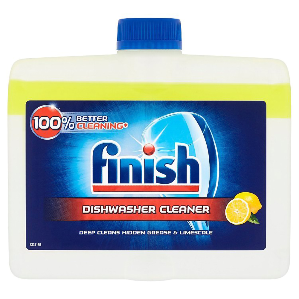 Dung dịch tẩy rửa máy rửa chén Finish Dishwasher Cleaner Lemon 250ml QT006774 - hương chanh