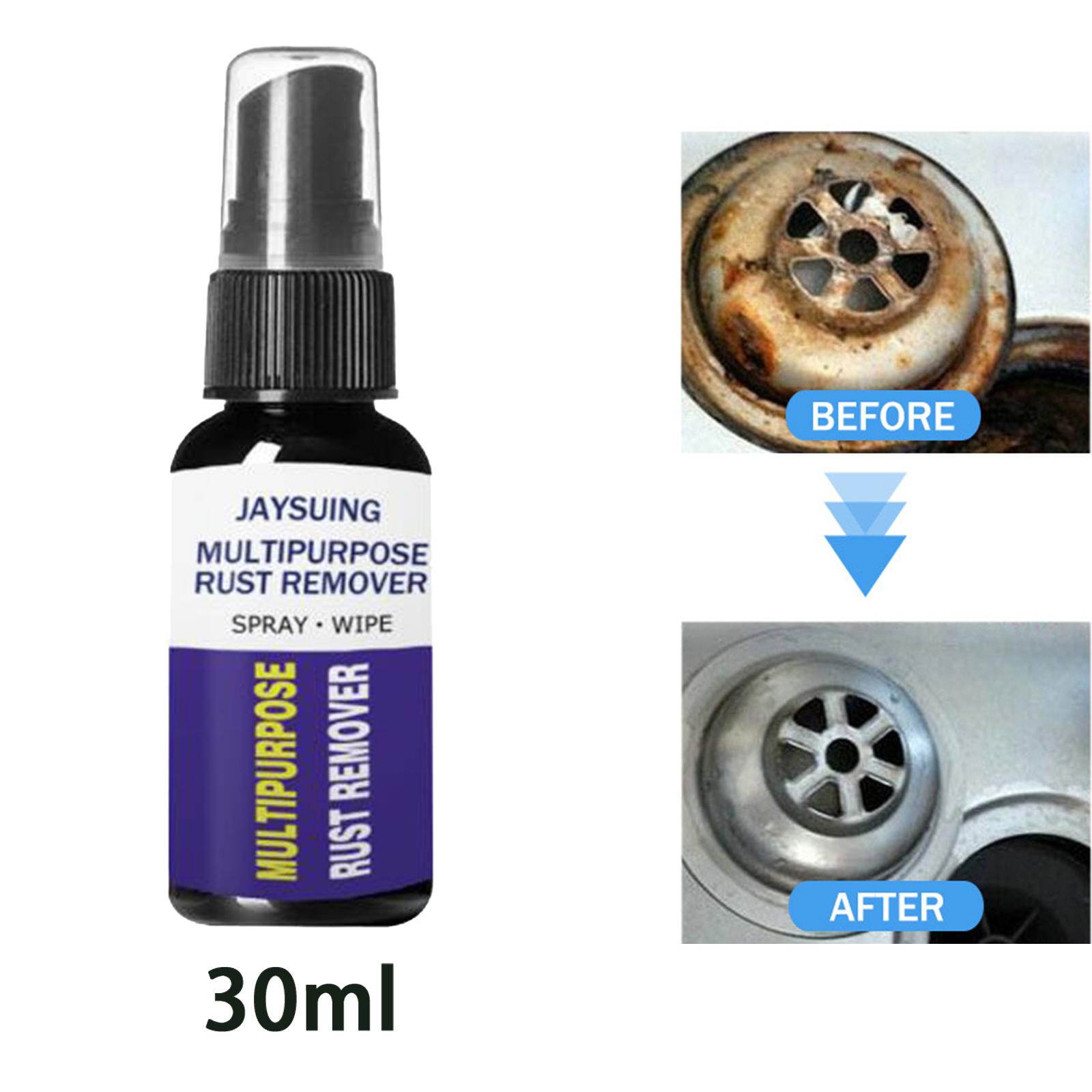 Rust Remover Derusting Spray Rust Inhibitor for Car Maintenance Bikes Home 30ml