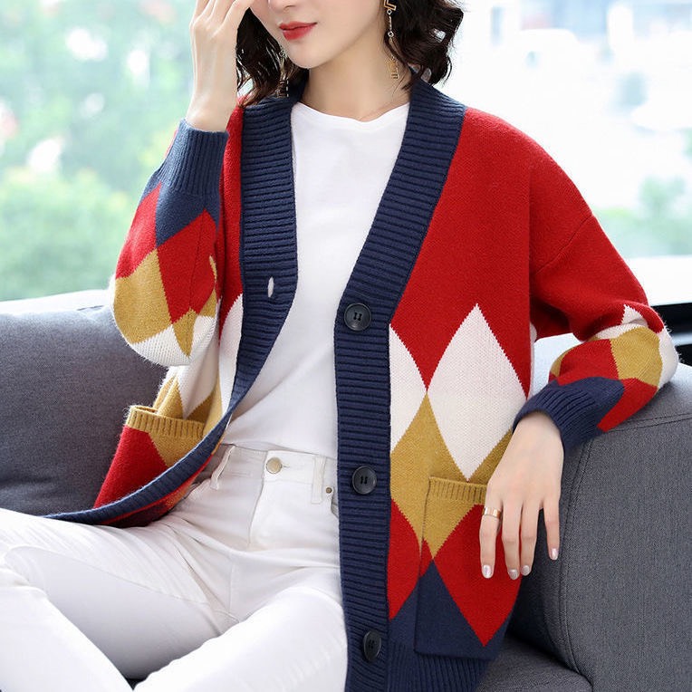 Áo len cardigan nữ phong cách Hàn Quốc len mềm mại, dày dặn freesize dưới 63kg