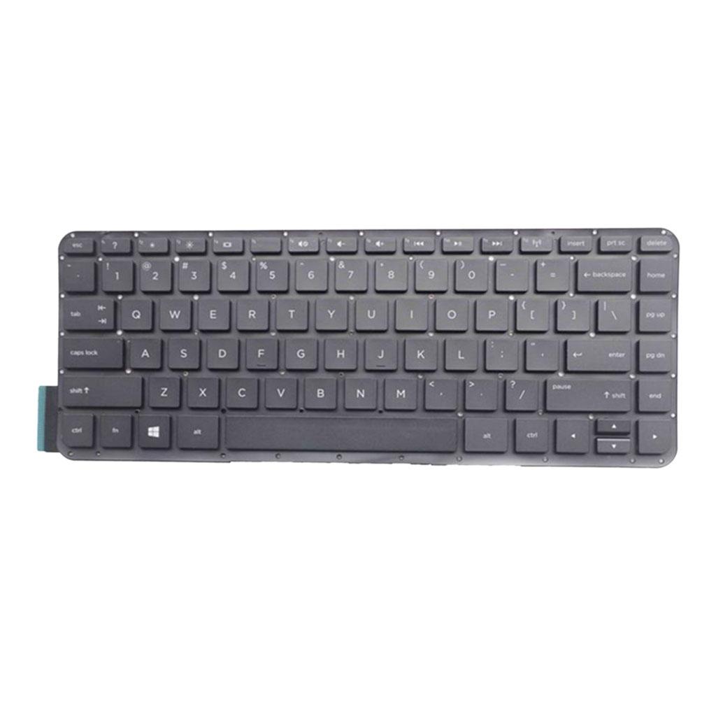 For HP Split X2 13-m003tu Laptop Standard US English Layout Keyboard Black