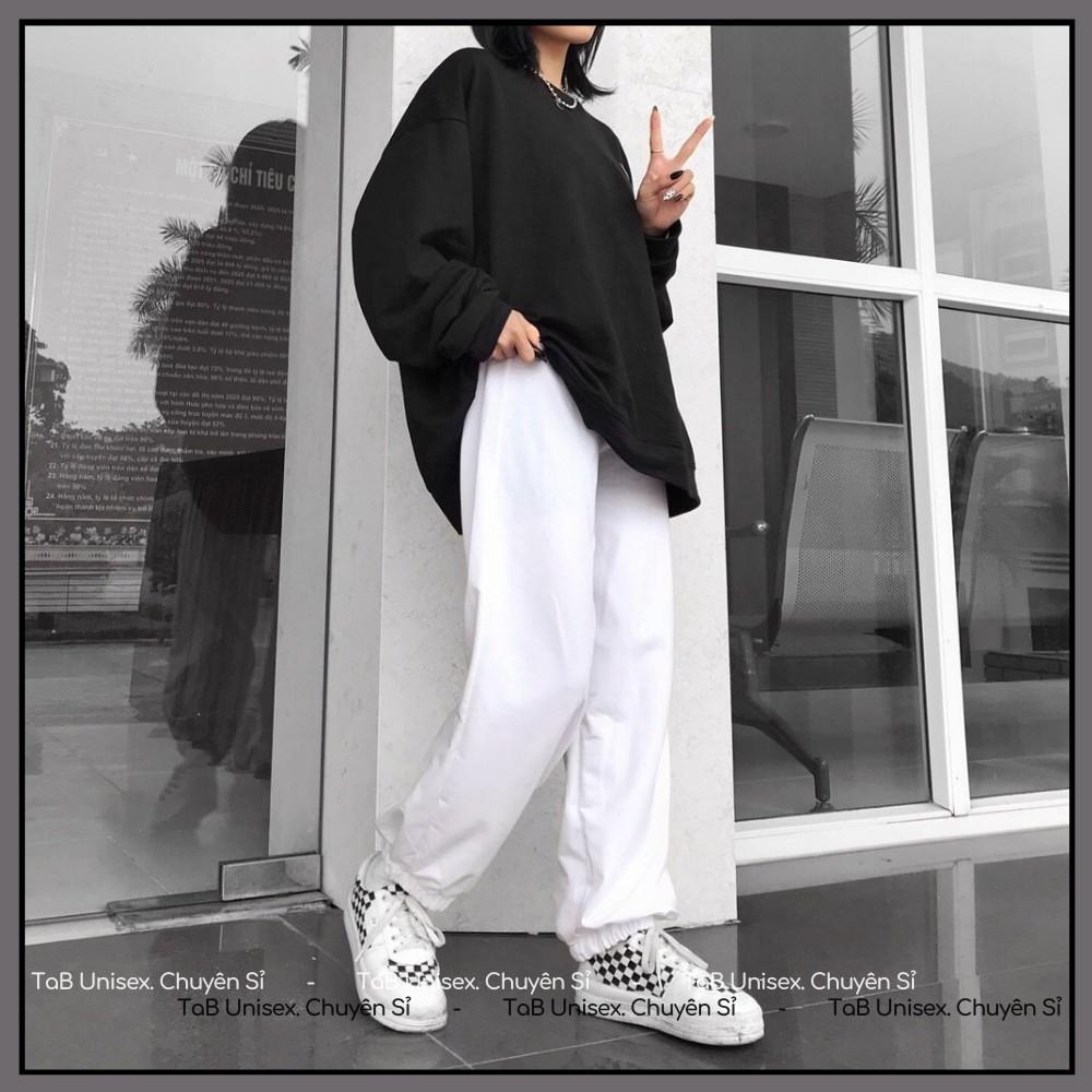 Quần Jogger Basic - Ống Rộng kiểu Ulzzang (ẢNH THẬT) - TAB UNISEX