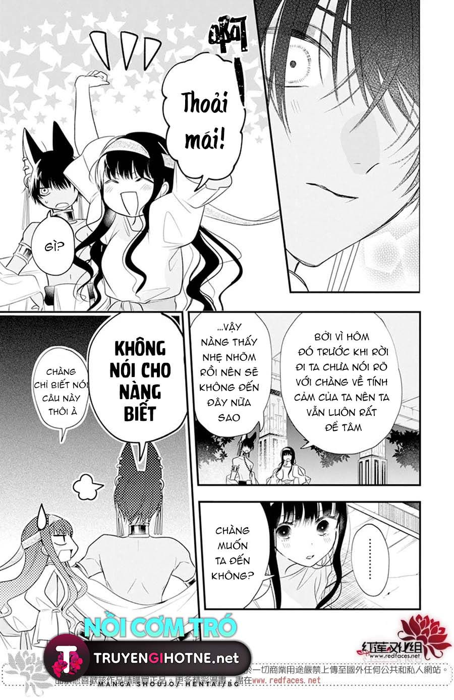 merritt và vị thần ai cập rảnh rỗi chapter 9.2 12