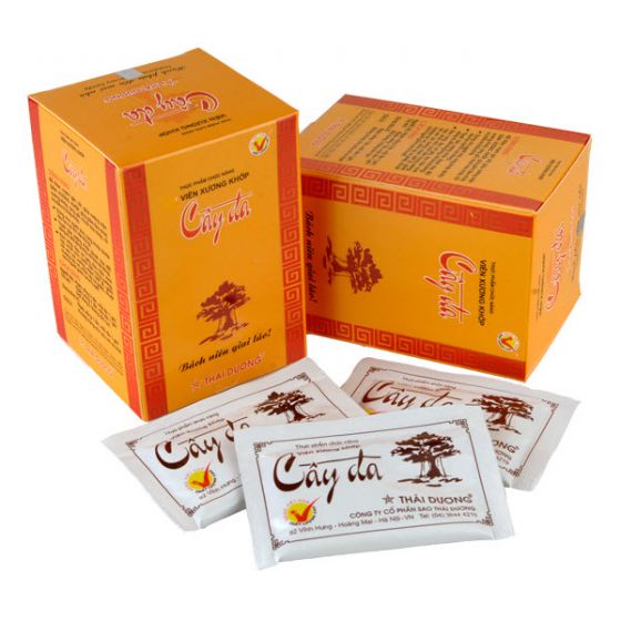 Thực phẩm bảo vệ sức khỏe VIÊN XƯƠNG KHỚP CÂY ĐA HỘP 10 GÓI - Giảm đau xương khớp