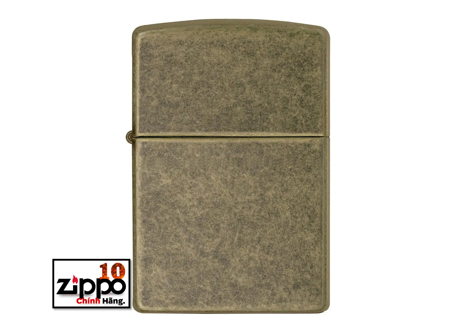 Bật lửa Zippo 201FB Antique Brass - Chính hãng 100%