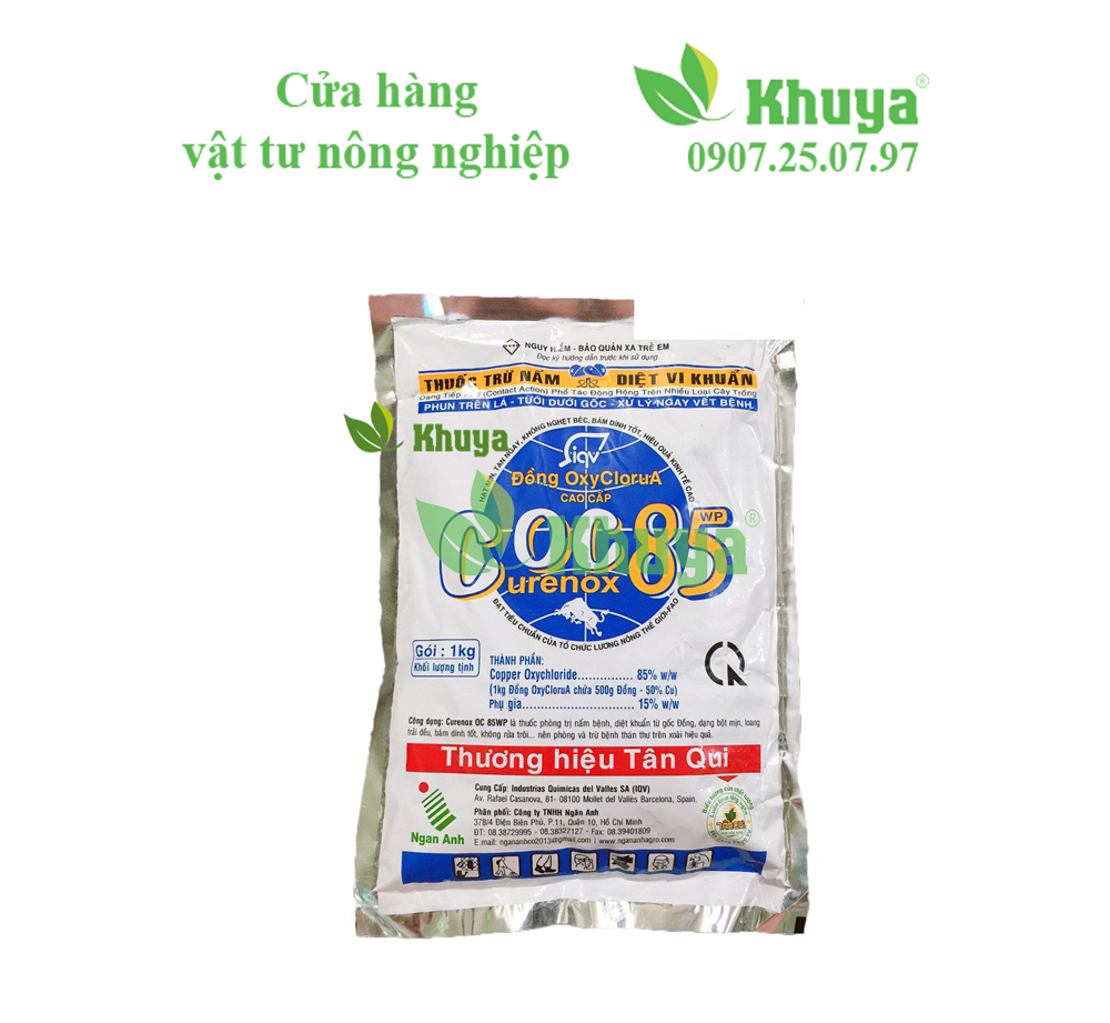Thuốc trừ nấm bệnh Coc85 - 1kg Chính hiệu Tân Qui
