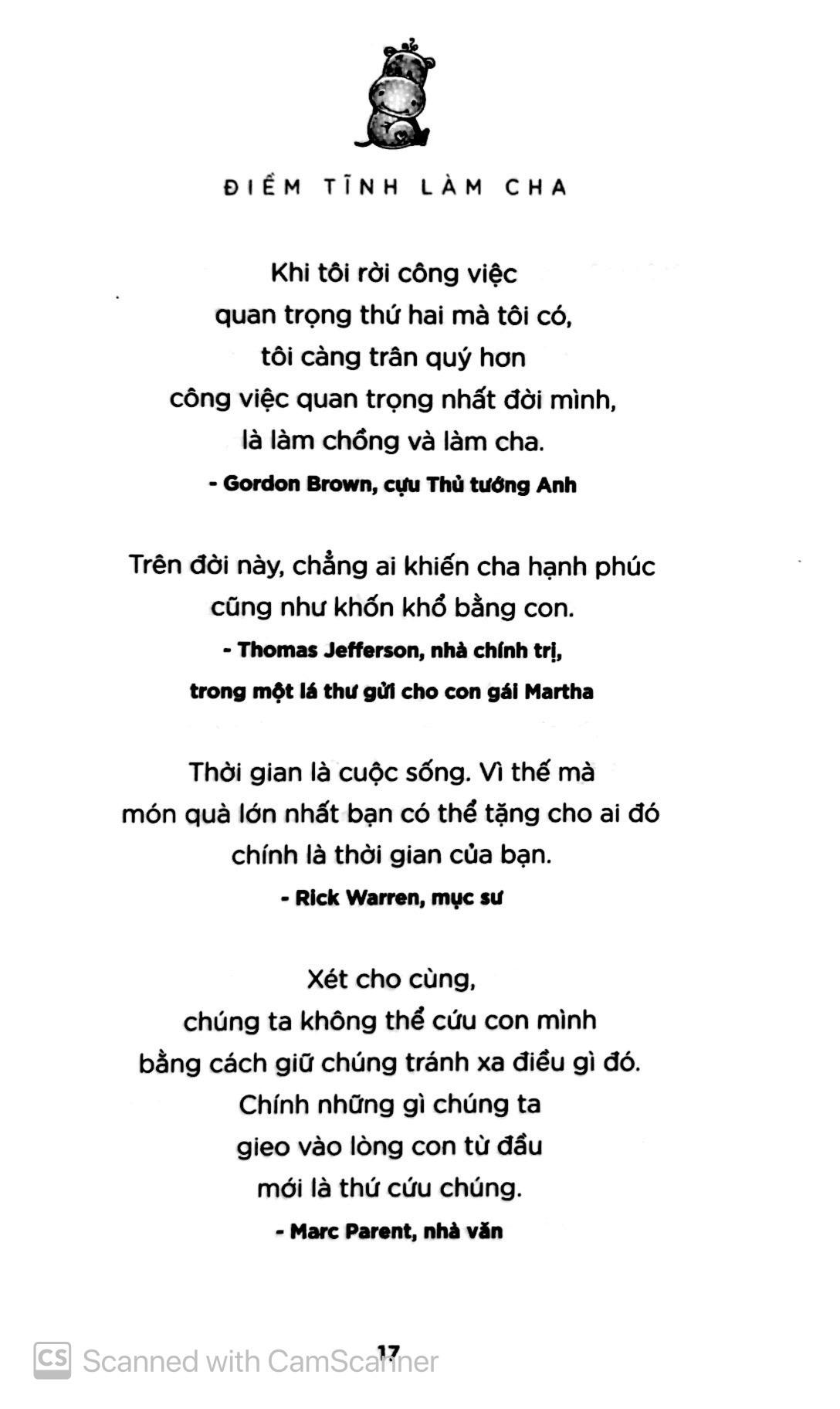 Điềm Tĩnh Làm Cha