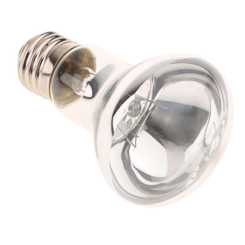 2 Pcs Glass Reptile Heat Emitter Lamp Heater Bulb for Reptiles, Chicken Coop