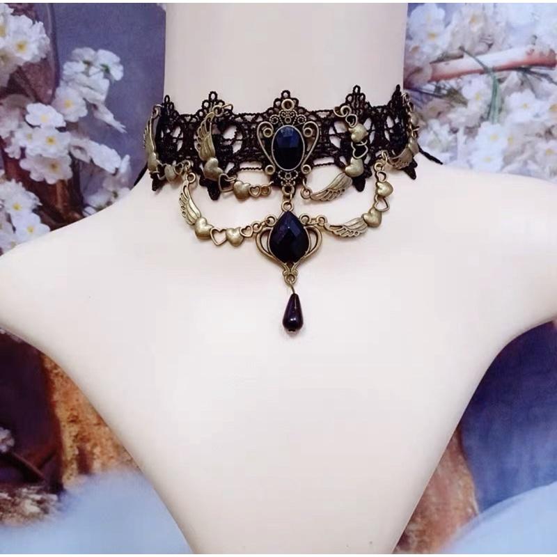 Choker ren cổ điển phong cách cosplay - Arora boutique