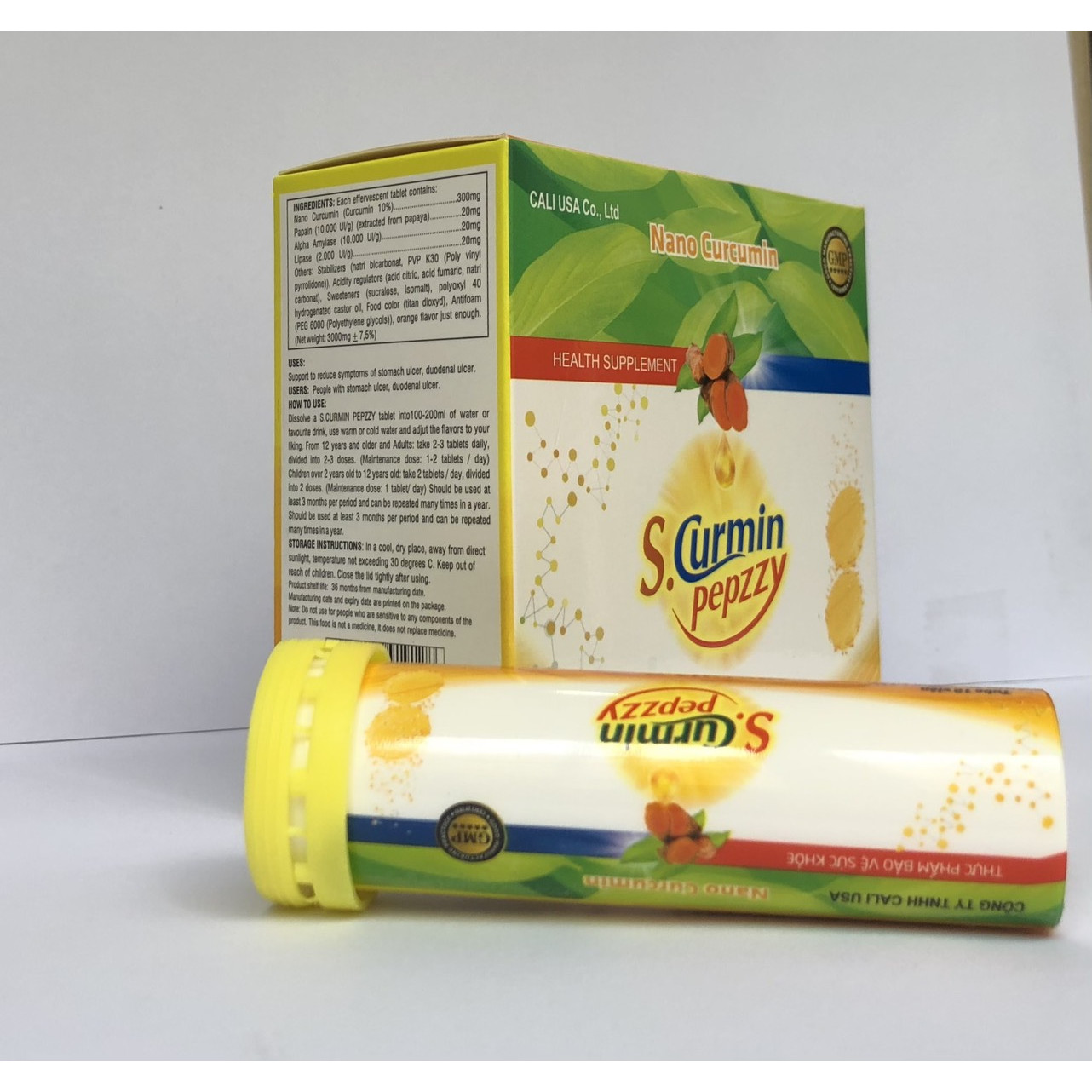 Viên Sủi Nghệ S.Curmin Pepzzy