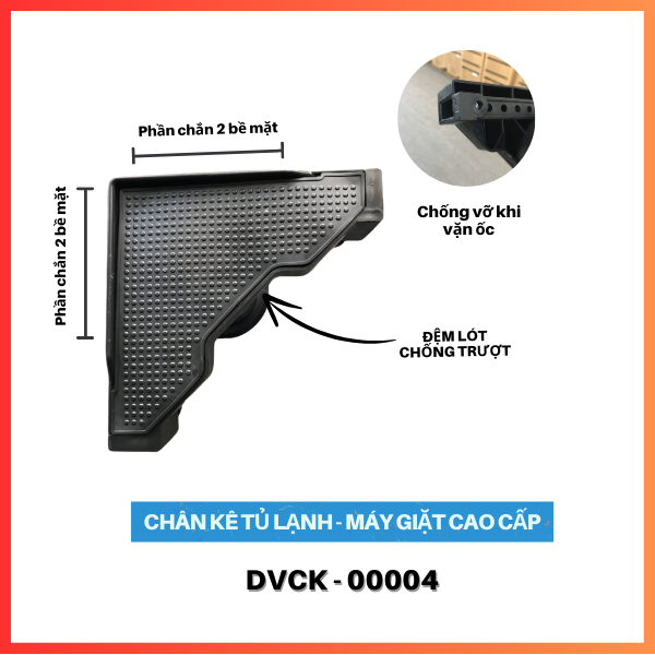 [Hàng Chính Hãng] Kệ Máy Giặt - Chân Kệ Tủ Lạnh Đa Năng Inox Cao Cấp Chống Rung Dakiosan