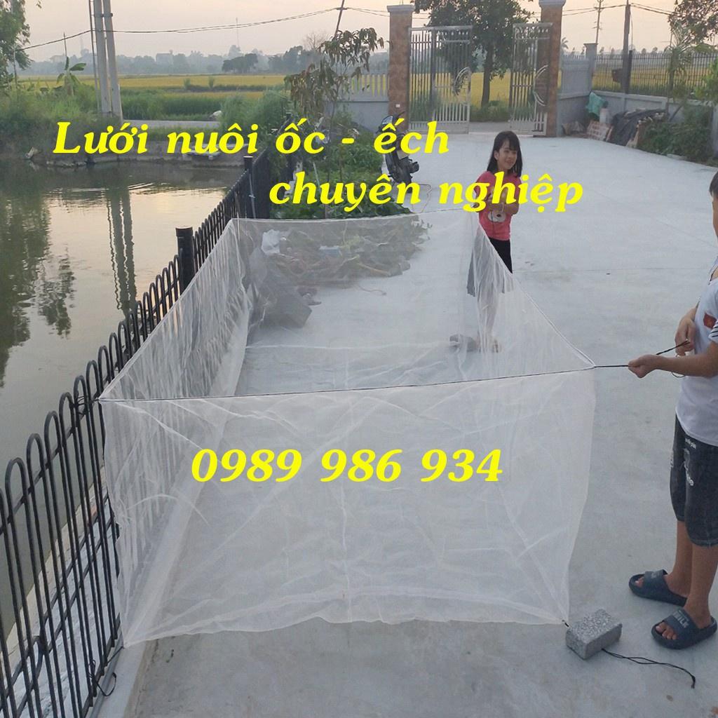 (sale) Tráng lưới nuôi ốc nhồi ốc bươu đen rộng cá ( lưới cước công nghệ Thái Lan) | uy tín chất lượng