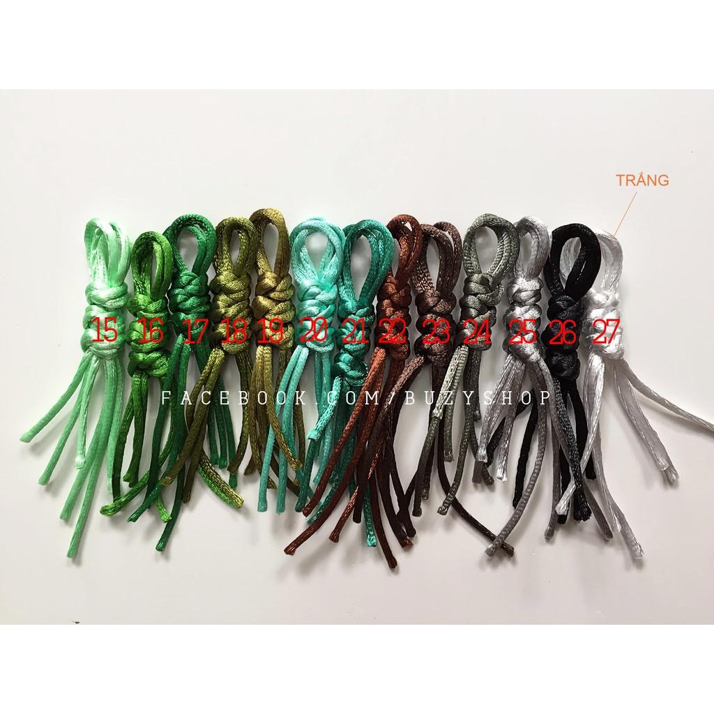 Dây neon - dây thắt vòng may mắn, dây lụa, nút thắt Trung Hoa