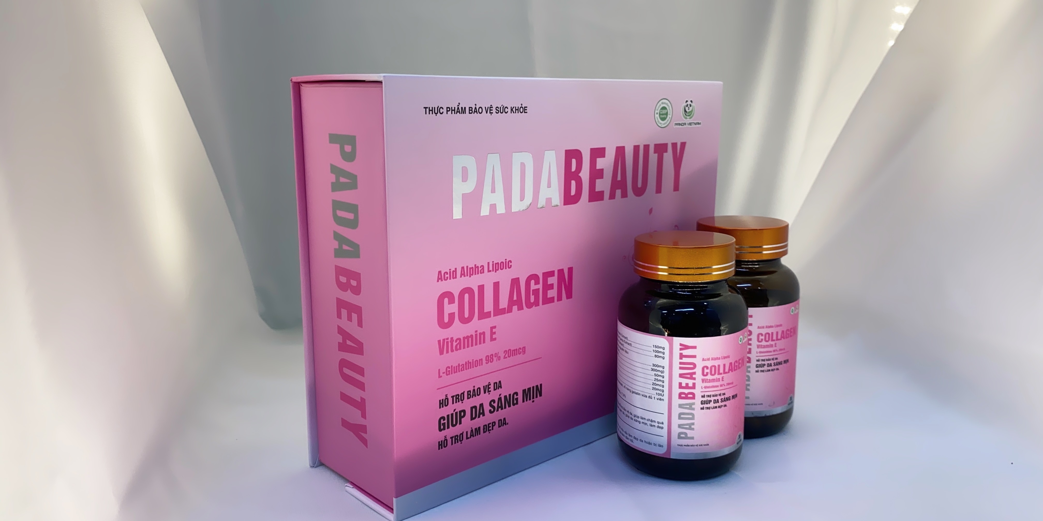 Thực phẩm chức năng - PANDA VIỆT NAM - PADABEAUTY COLLAGEN - Hỗ trợ bảo vệ da