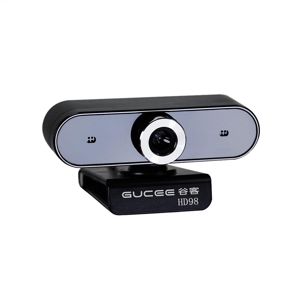 Webcam Gucee HD98 xoay 360 độ , 12 MP, lấy nét bằng tay , tích hợp micro