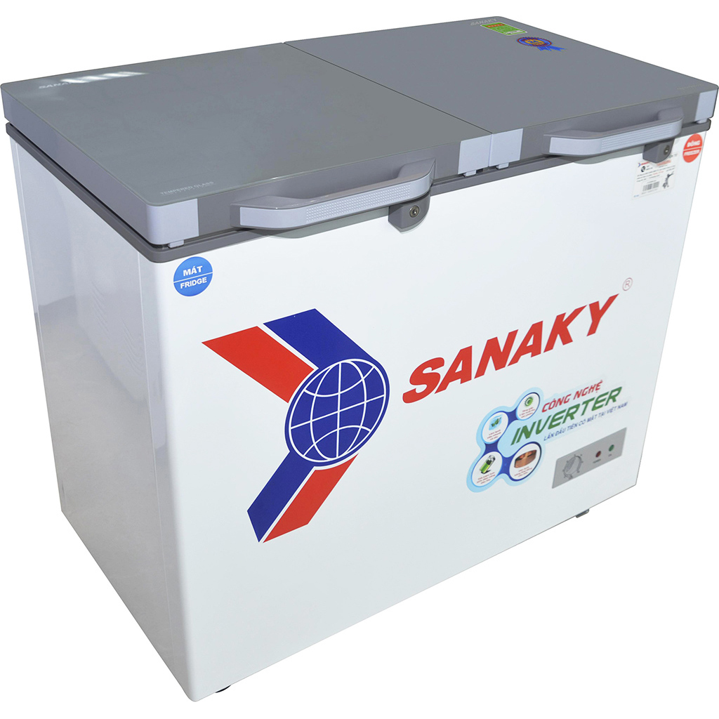 Tủ đông Sanaky Inverter 260 lít VH-3699W4K - Hàng chính hãng