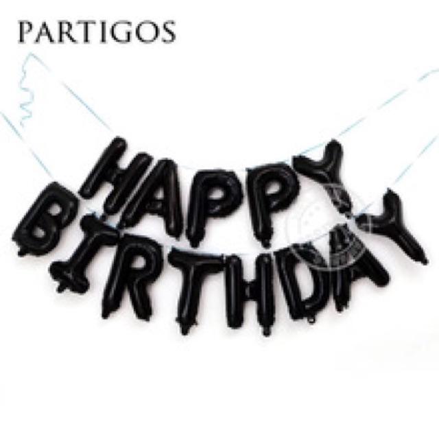 Bóng Happy birthday mẫu mới