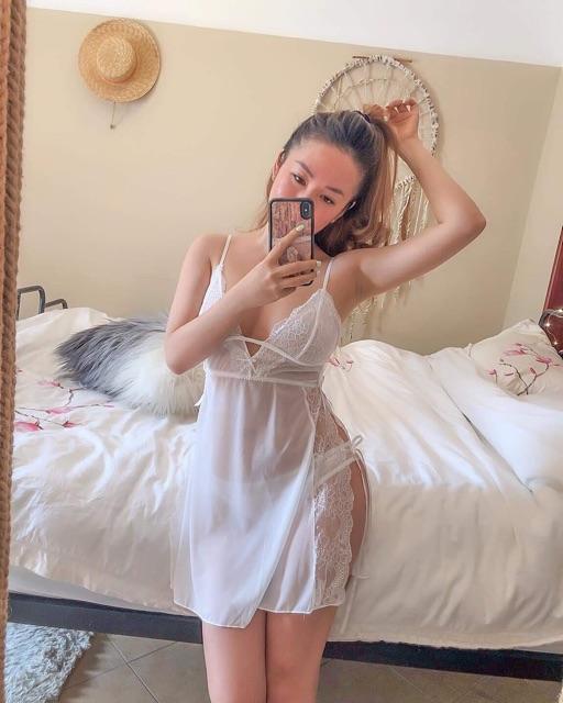 VÁY NGỦ XẺ TÀ SEXY CAO CẤP