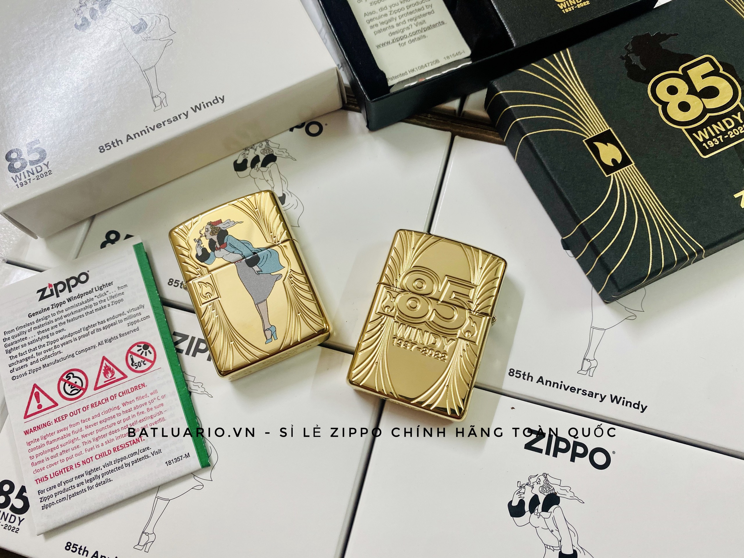 Bật Lửa Zippo 48413 – Zippo Windy 85th Anniversary Collectible