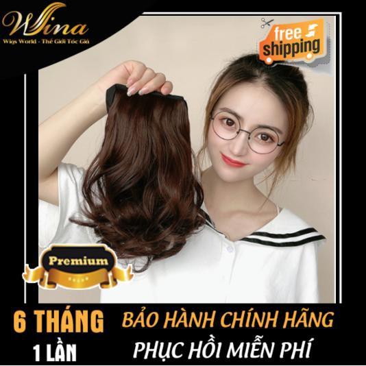 Tóc cột giả ngắn 25cm Xoăn đẹp