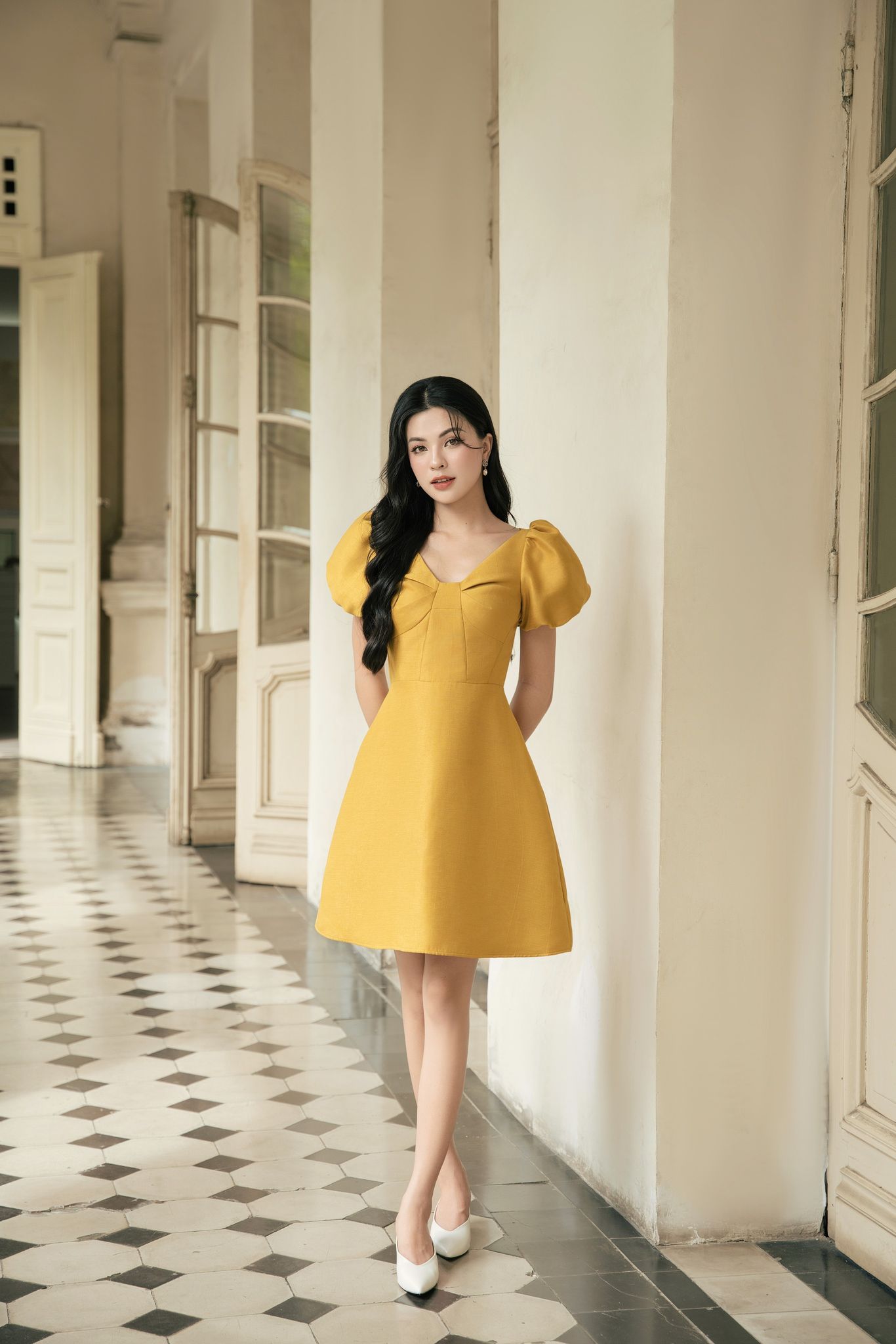 OLV - Đầm Sunny Puff Dress