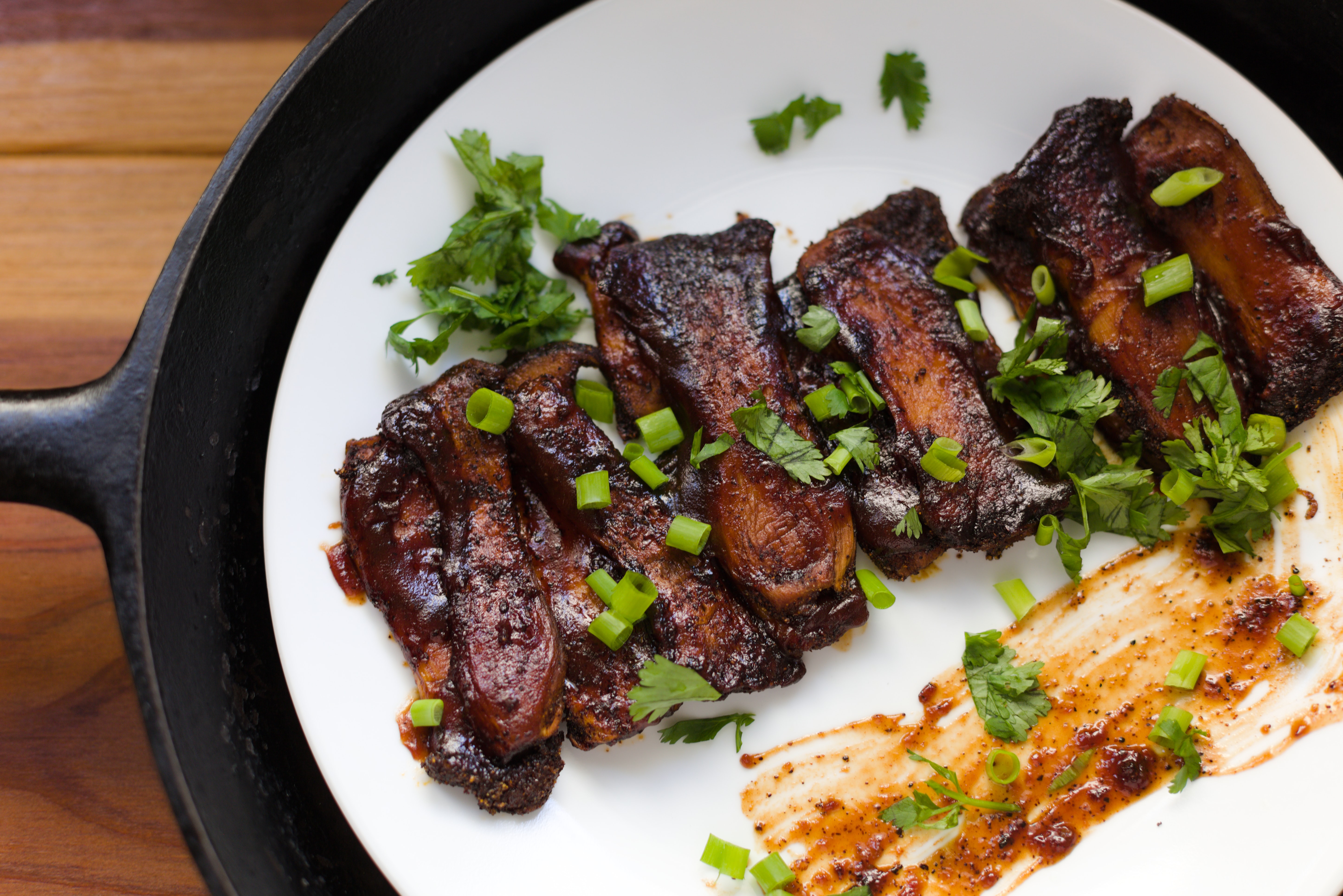 Thịt sườn heo đen Iberico