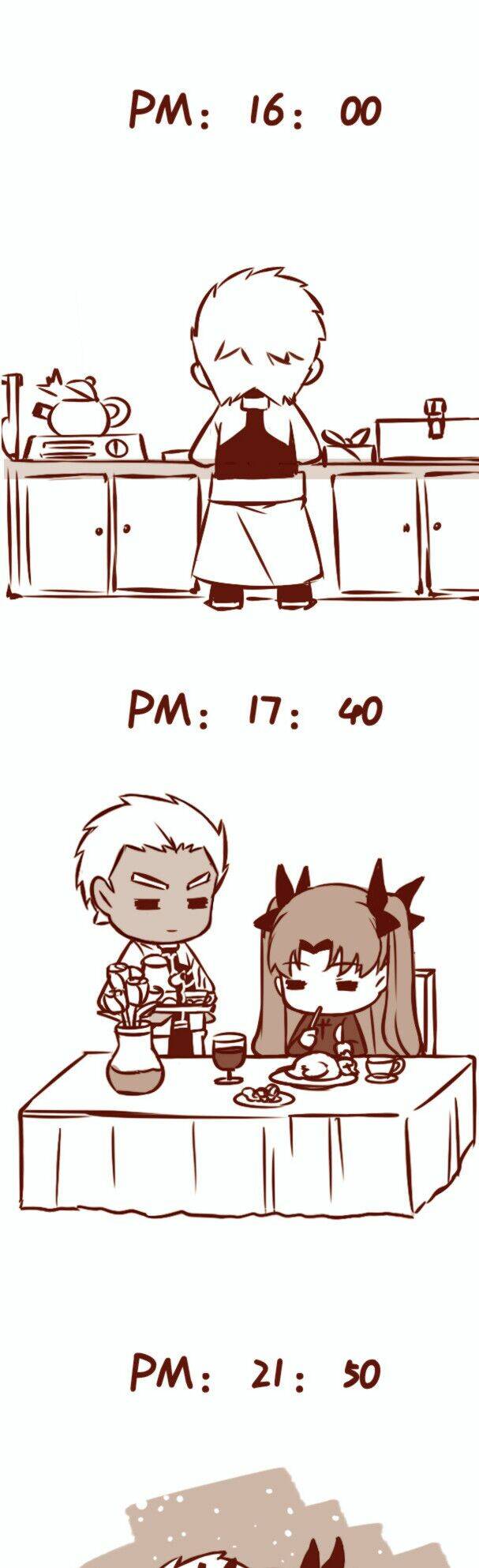 chén thánh: đêm định mệnh - doujinshi archer x rin chapter 3 7