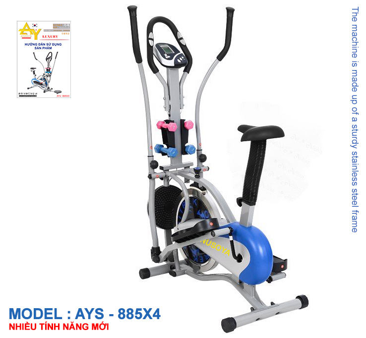 Xe đạp tập thể dục trong nhà toàn thân AYOSUN AYS – 885X4