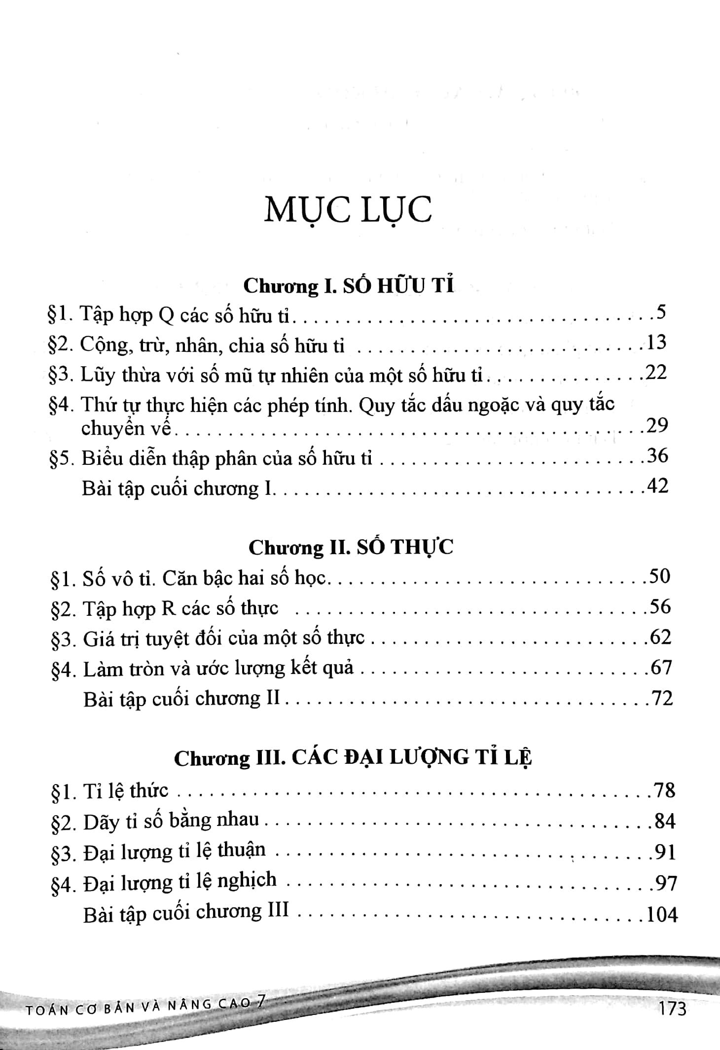 Toán Cơ Bản Và Nâng Cao 7 - Tập 1 (Theo Chương Trình GDPT Mới - Dùng Chung Cho 3 Bộ Sách)
