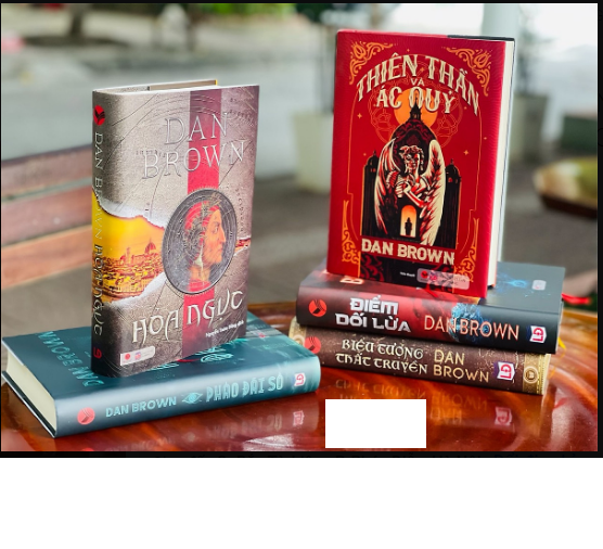 Combo 5 cuốn Dan Brown] THIÊN THẦN VÀ ÁC QUỶ - BIỂU TƯỢNG THẤT TRUYỀN - PHÁO ĐÀI SỐ - HỎA NGỤC - ĐIỂM DỐI LỪA – Bách Việt