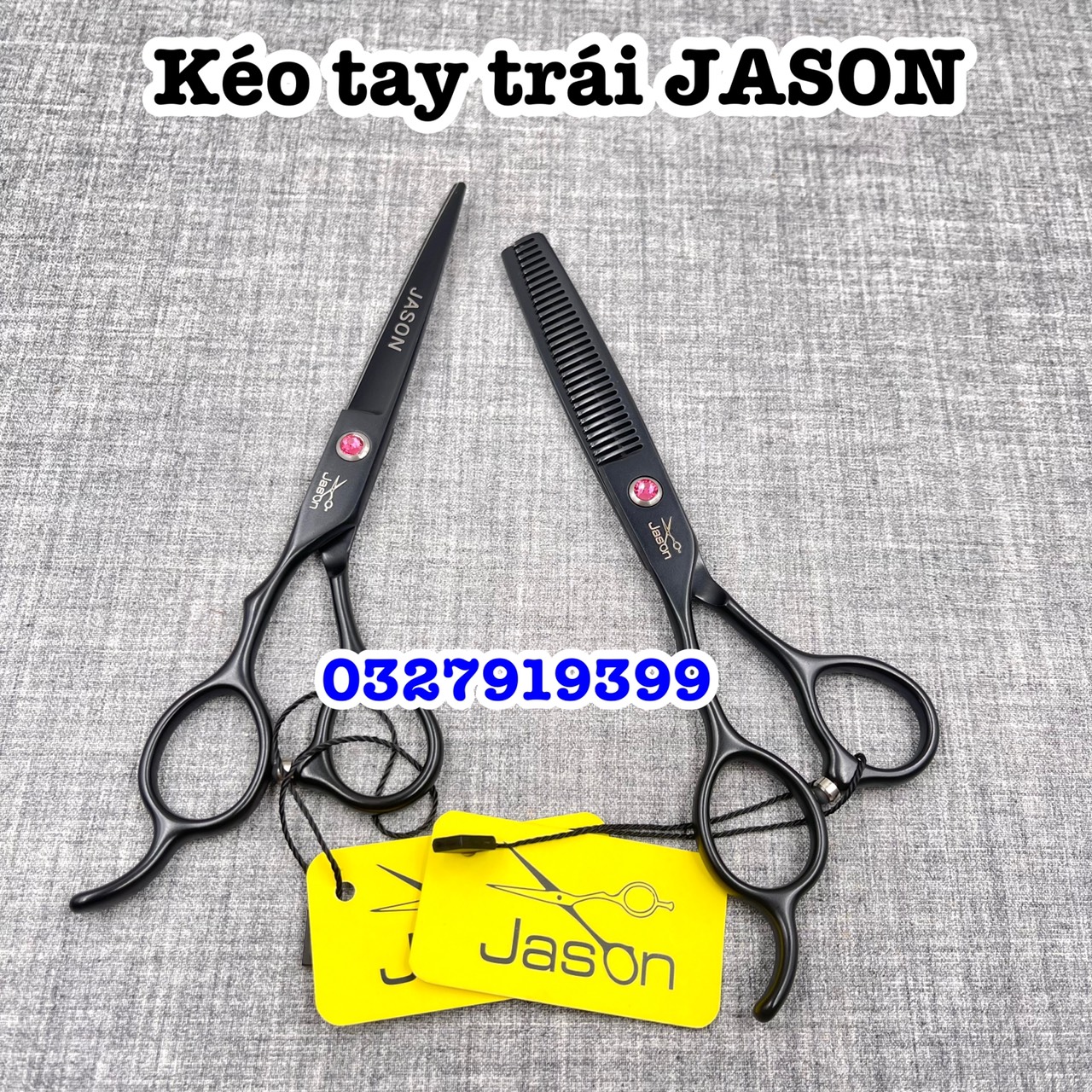 Kéo cắt tóc tay trái JASON 6.0