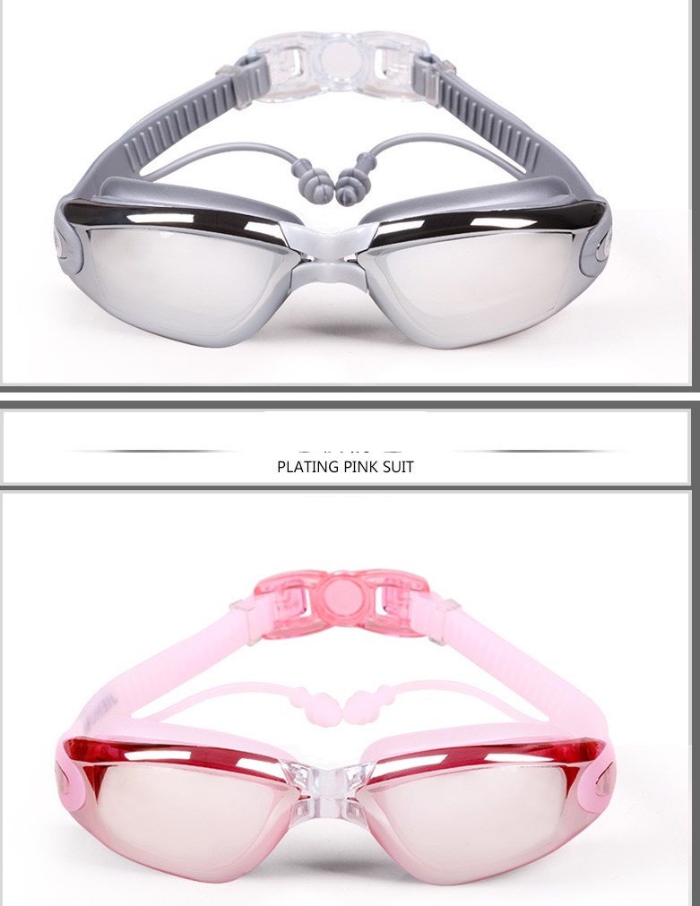 Kính Bơi và Nút Tai Chống Nước Chống Sương Mù xịn sò swim swiming, đồ bơi, quần áo bơi swimming goggles glass