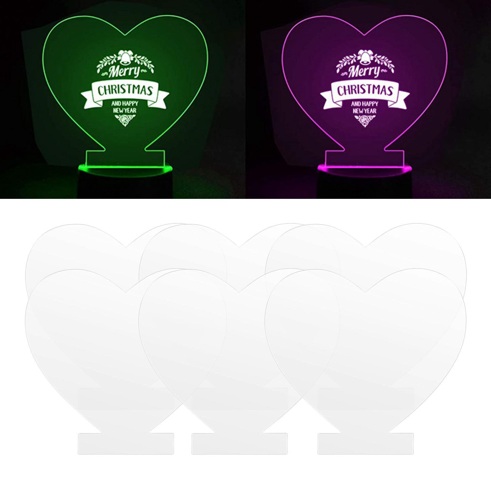 Acrylic Sheets for LED Light Base Cast Panel for Signs shaped